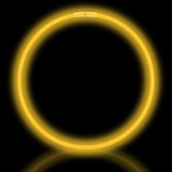 22" Assorted Premium Glow Necklaces (50/tube or 600/case)