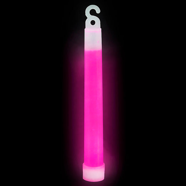 6" Pink Premium Glow Sticks (pack of 24)