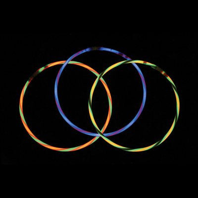 GLNSWA - Assorted Swirl Glow Necklaces