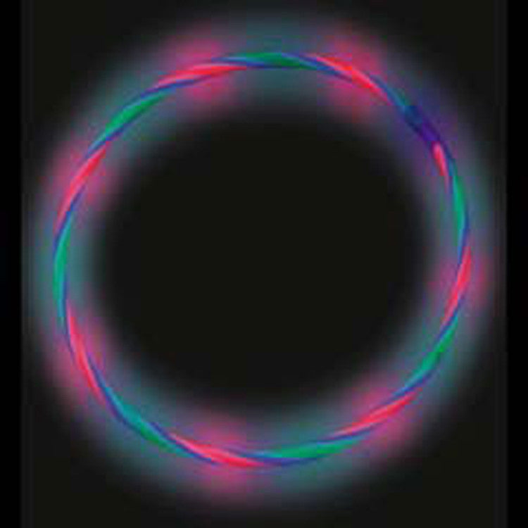 GLNSRG | Red Green Blue Glow Swirl Necklaces